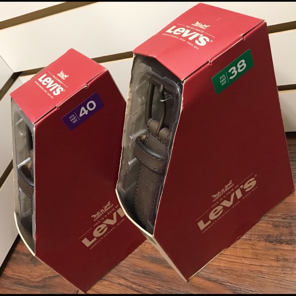 Brand New Levi’s Men’s Casual Leather Belt - Picture 2 of 5